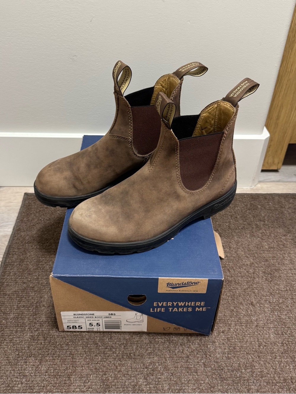 Blundstone 585 women’s/unisex Boots in rustic brown